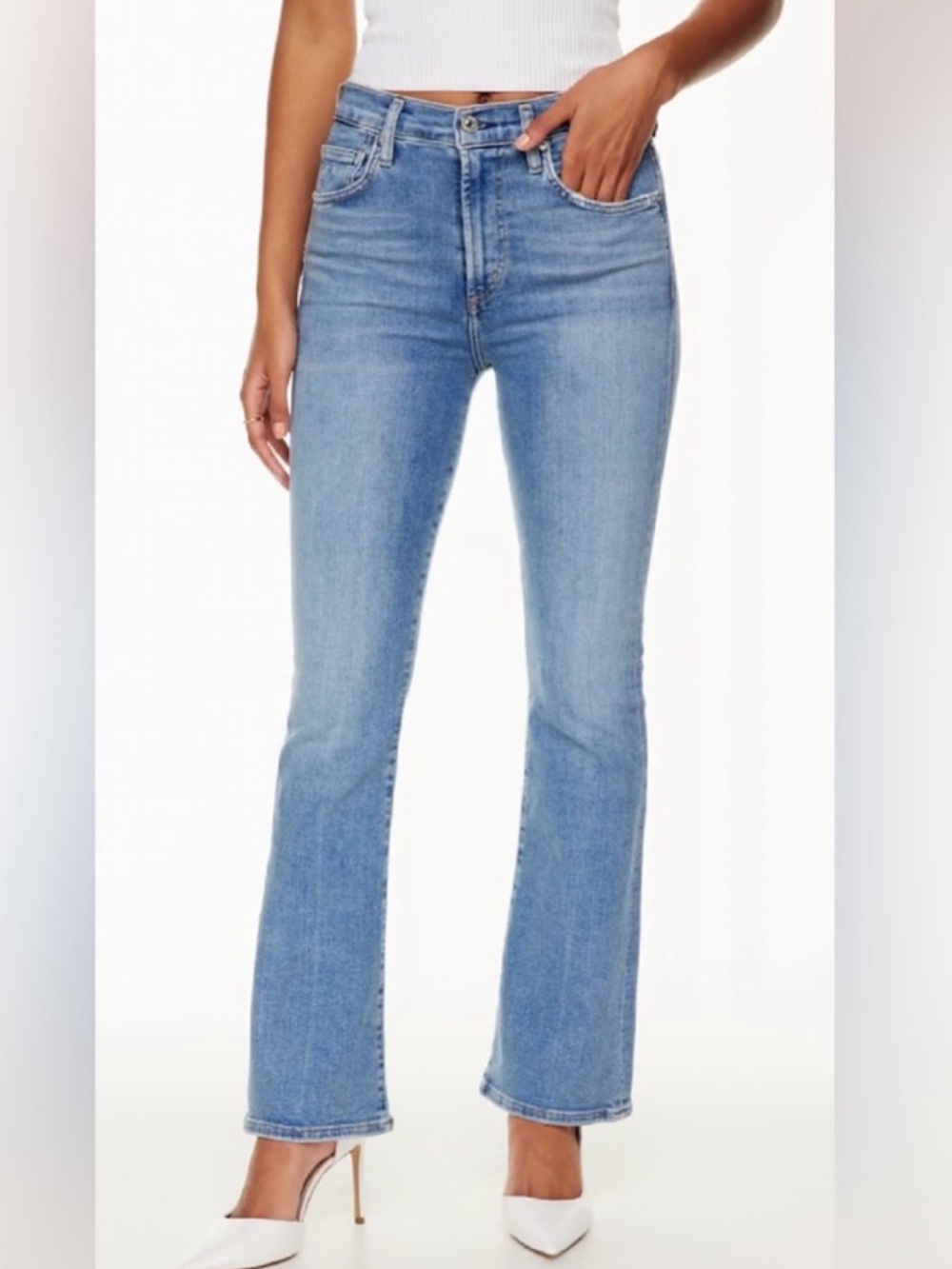 Citizens of Humanity Lilah Flare Jean Bootcut Rodeo Western Y2K 70s Boho Hippie